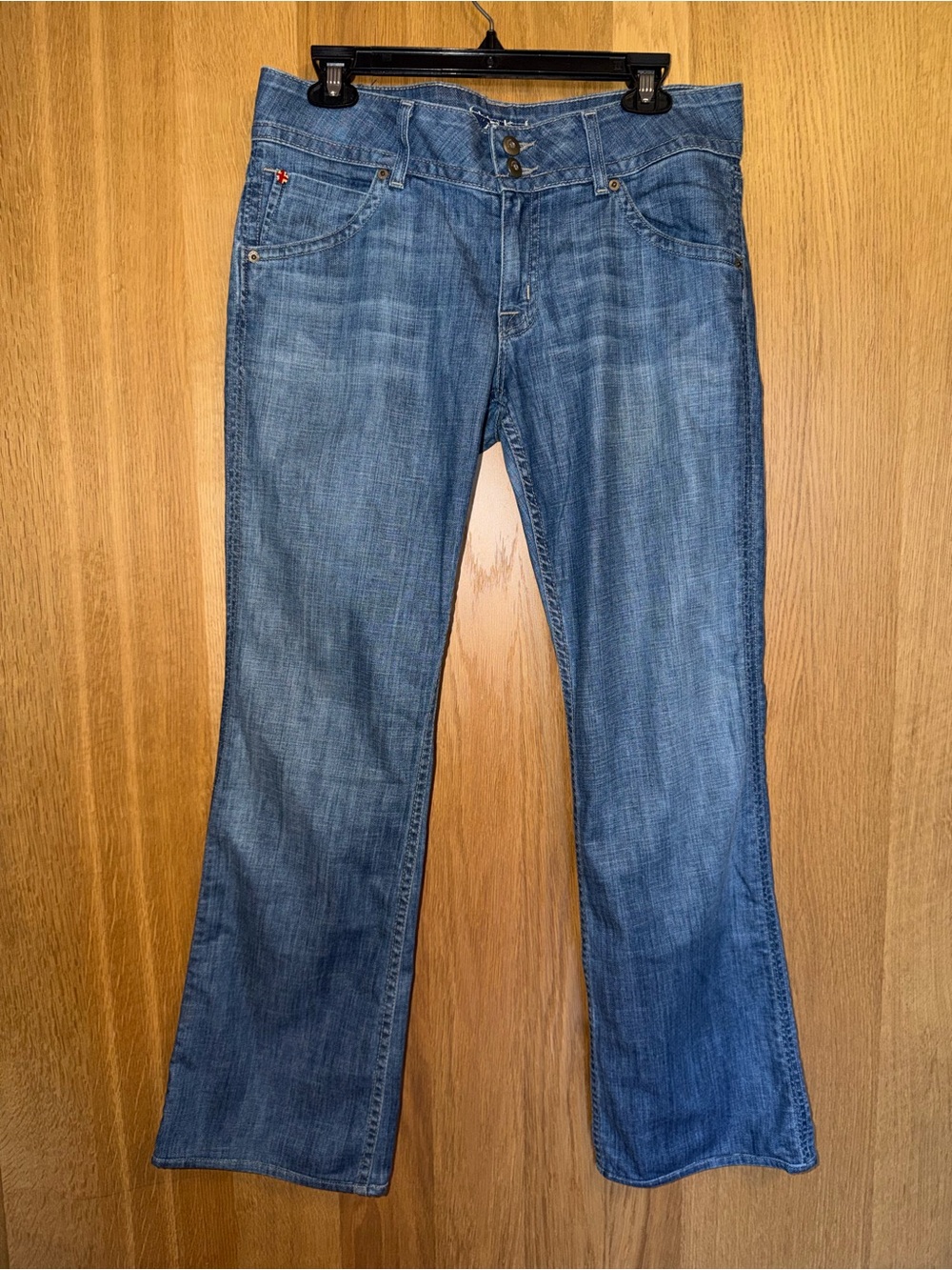 Hudson Jeans Men's Light Blue Bootcut Denim